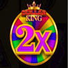 thunder cash dollar king thunder scatter 2x symbol