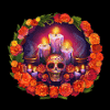 un dia de muertos scatter symbol