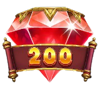 wrappin gold scatter red symbol