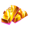 10000 x gold 2 gold bars symbol