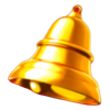 10000 x gold 2 gold bell symbol