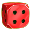 100 bulky dice 4 symbol