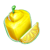 100 bulky fruits lemon symbol