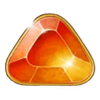 100 burning brilliants orange symbol