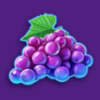 100 golden coins grapes symbol