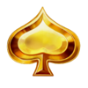 100 happy seven spades symbol