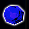 100 jewels blue gem symbol
