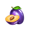 100 power hot coin boost plum symbol