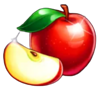 100x fresh apple symbol