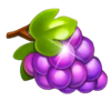 100x fresh grapes symbol