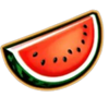10 blazing treasures watermelon symbol