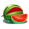 10 lucky sevens watermelon symbol