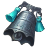 10 mystic tiger bronze bell symbol