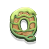 10 santas reindeers letter q symbol