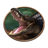 15 armadillo alligator symbol