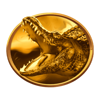 15 armadillo gold alligator symbol