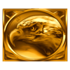 15 armadillo gold eagle symbol