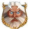 1win zeus the thunderer deluxe god symbol