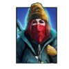1x riot lady player symbol