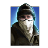1x riot mask player 4 symbol