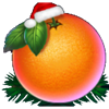 20 christmas fruits orange symbol