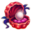 20 crazy octopus pearl clam symbol