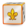 20 shining roll clover chance flower symbol
