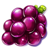20 sweet candies and fruits grapes symbol