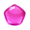 20 sweet candies and fruits pink symbol