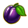 243 clover fruits plum symbol