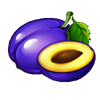 243 joker fruits plum symbol