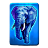 24k gold tiger elephant symbol