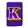24k gold tiger k symbol