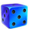 30 bier ometer dice blue die symbol