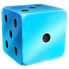 30 bier ometer dice cyan die symbol