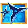 3 blades and blessings shuriken symbol