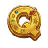 3 books of ancient treasure hold and win q symbol