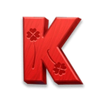 3 clover pots k symbol