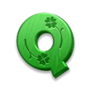 3 clover pots q symbol