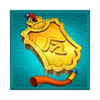3 coin golden ox decor symbol