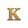 3 coin golden peacock k symbol