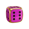 3 coin towers dice dice 6 symbol
