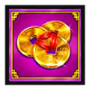 3 coin towers gold coins symbol