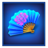 3 coin treasures handfan symbol