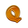 3 coin treasures q symbol
