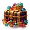 3 dragons rake it in chest symbol