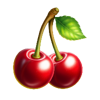 3 flaming clovers cherry symbol