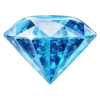 3 flaming clovers diamond symbol