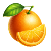 3 flaming clovers orange symbol