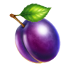 3 flaming clovers plum symbol